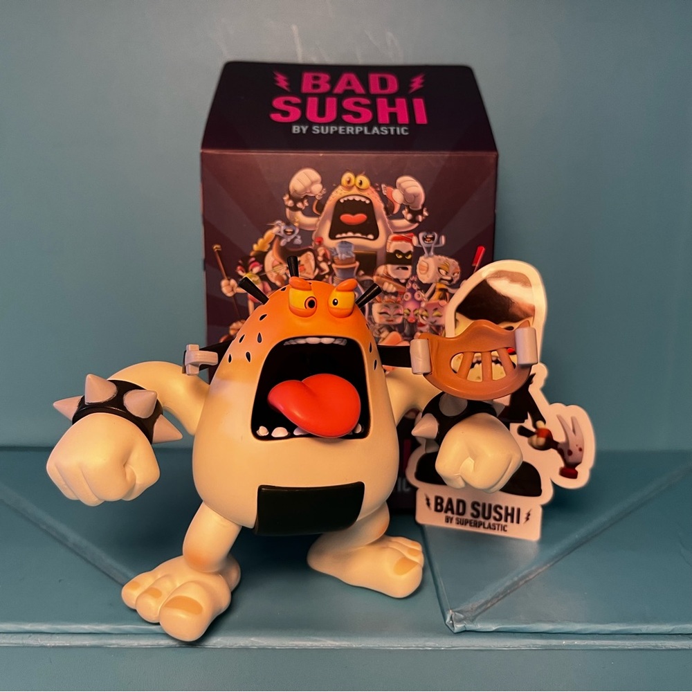 Superplastic - Bad Sushi Hannibal Vector - Onigiri (Rice Ball) Vinyl Figure 🍙